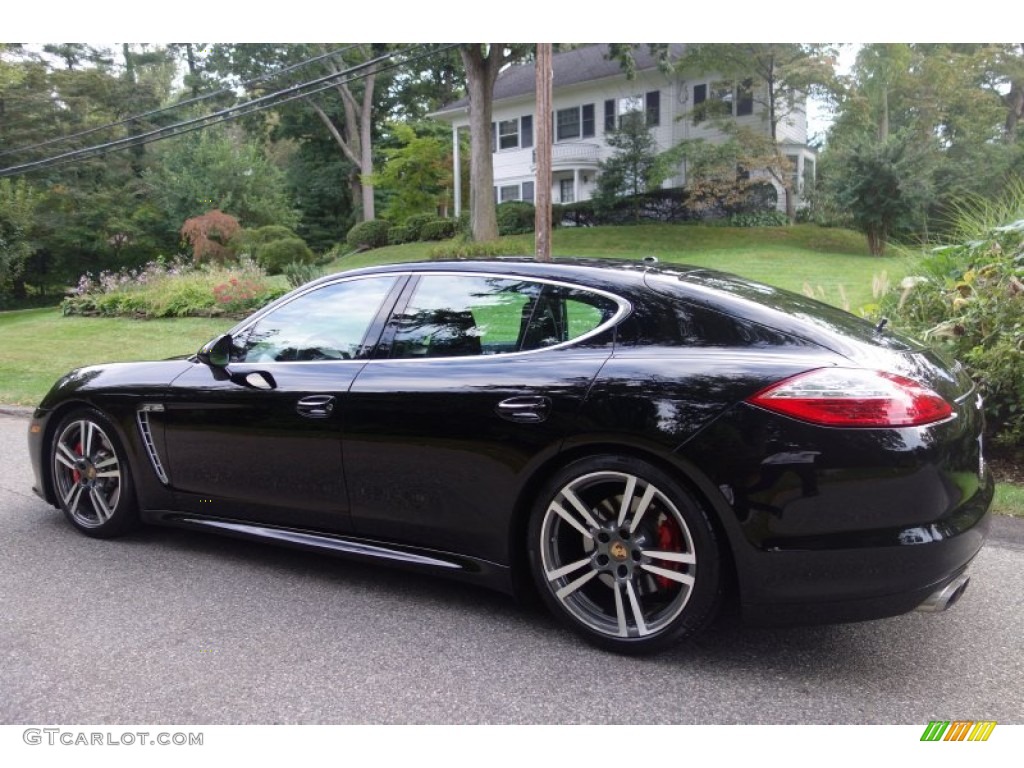 Black 2013 Porsche Panamera Turbo Exterior Photo #107288015