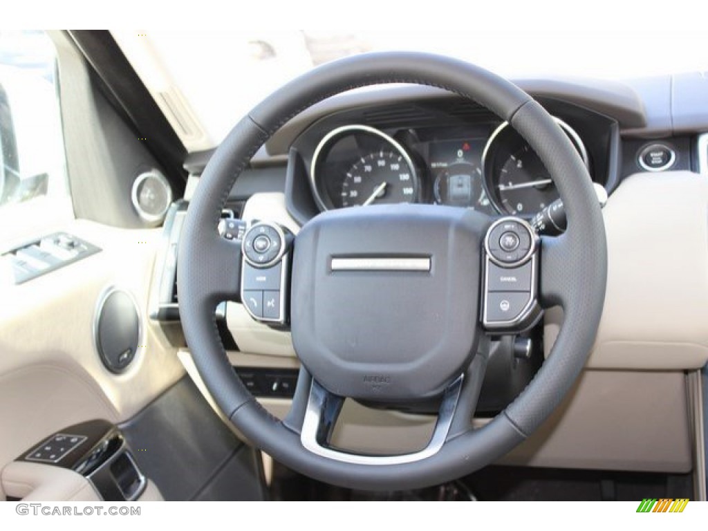 2016 Land Rover Range Rover Sport HSE Espresso/Almond Steering Wheel Photo #107288116