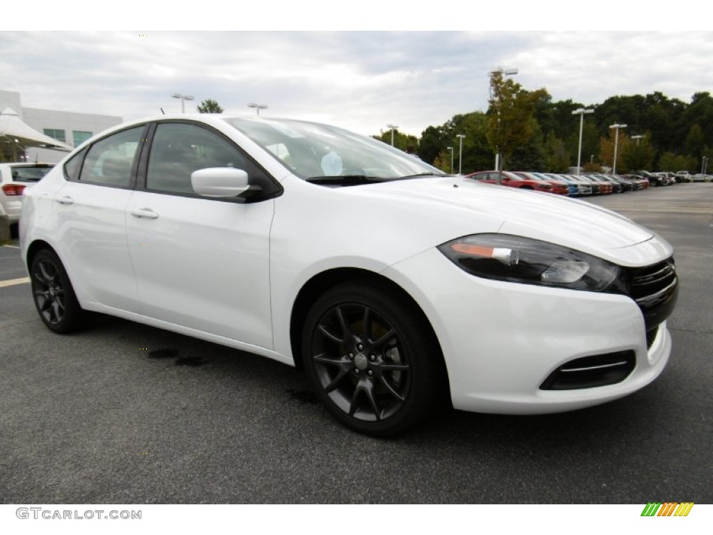 Bright White 2016 Dodge Dart SE Exterior Photo #107288246