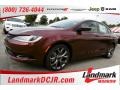 Velvet Red Pearl 2016 Chrysler 200 S