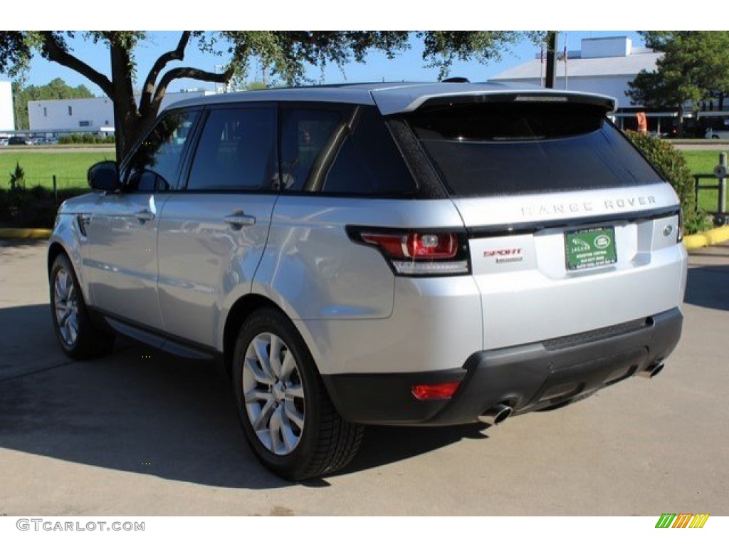 2015 Range Rover Sport Supercharged - Indus Silver / Ebony/Cirrus photo #8