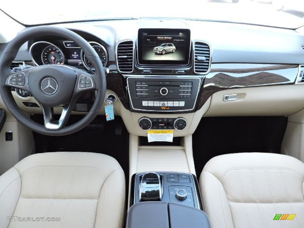 2016 Mercedes-Benz GLE 350 4Matic Ginger Beige/Black Dashboard Photo #107290946