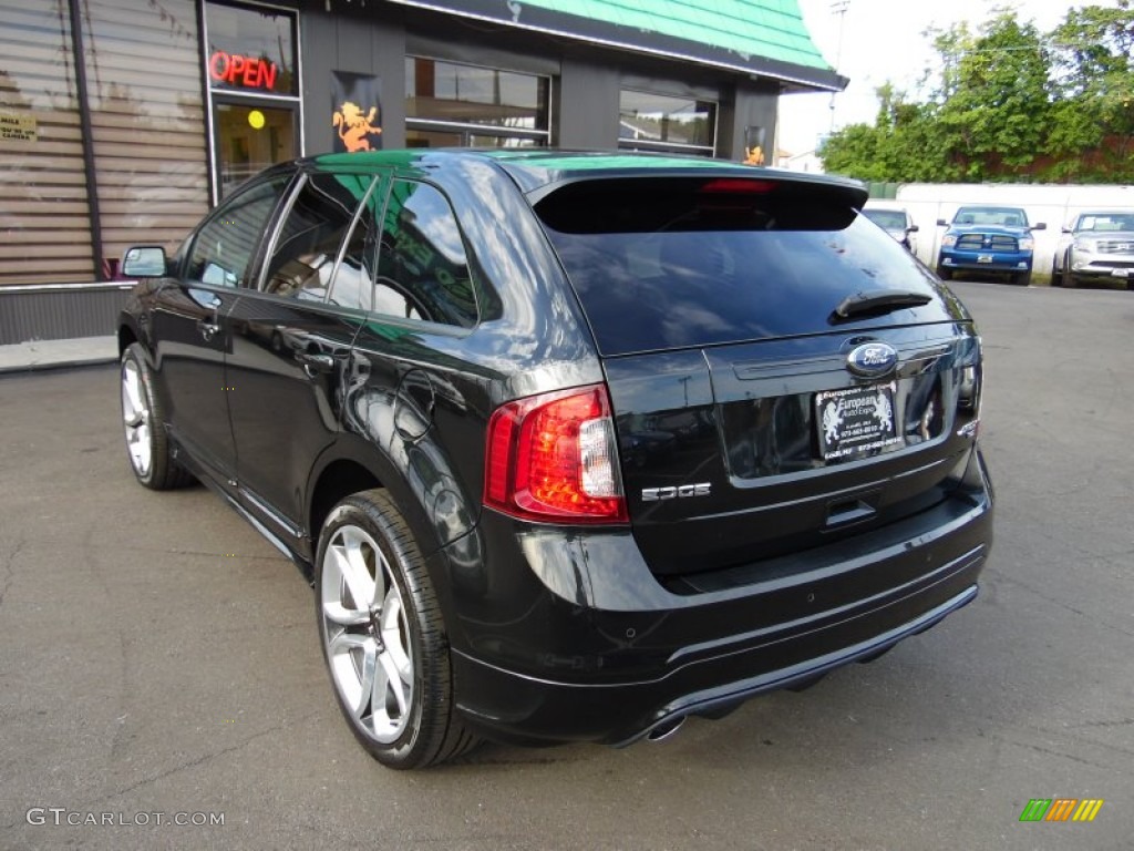 2012 Edge Sport AWD - Black / Charcoal Black/Silver Smoke Metallic photo #3