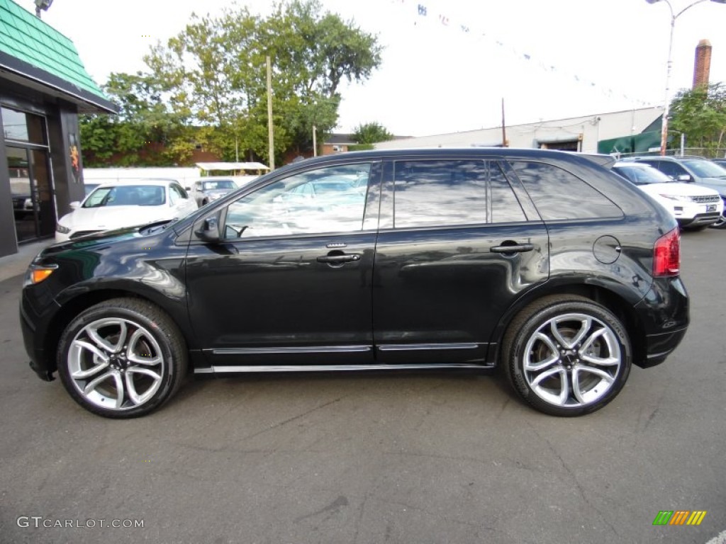 Black 2012 Ford Edge Sport AWD Exterior Photo #107291351