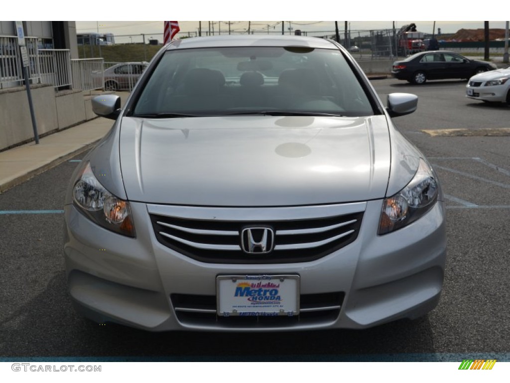 2012 Accord LX Sedan - Alabaster Silver Metallic / Gray photo #8