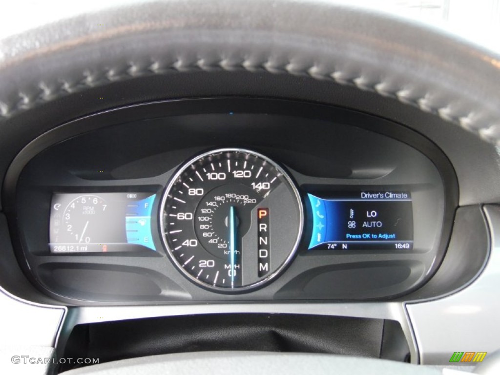 2012 Ford Edge Sport AWD Gauges Photo #107291929