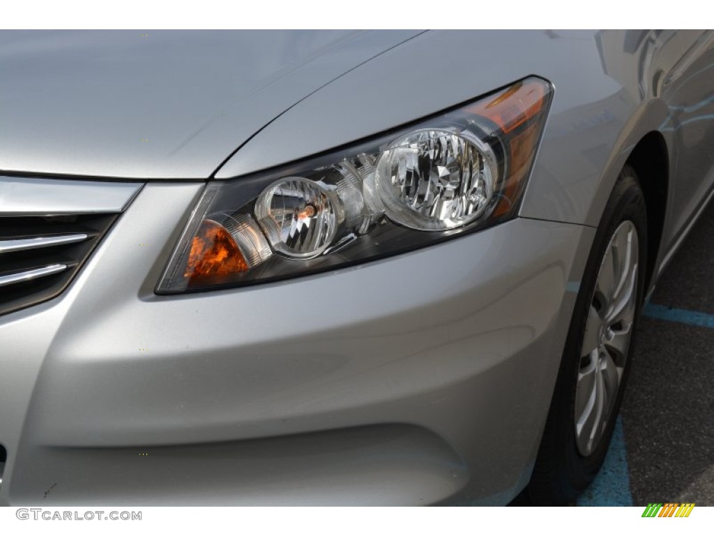 2012 Accord LX Sedan - Alabaster Silver Metallic / Gray photo #27