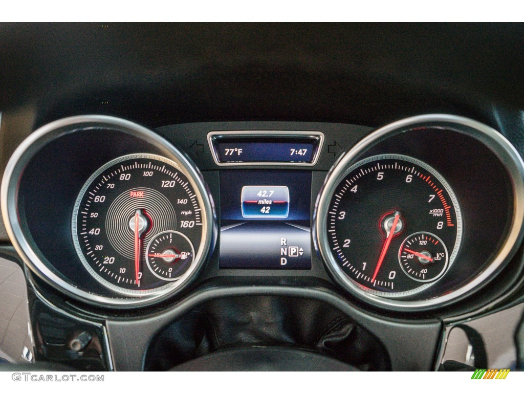 2016 Mercedes-Benz GLE 350 Gauges Photo #107297783