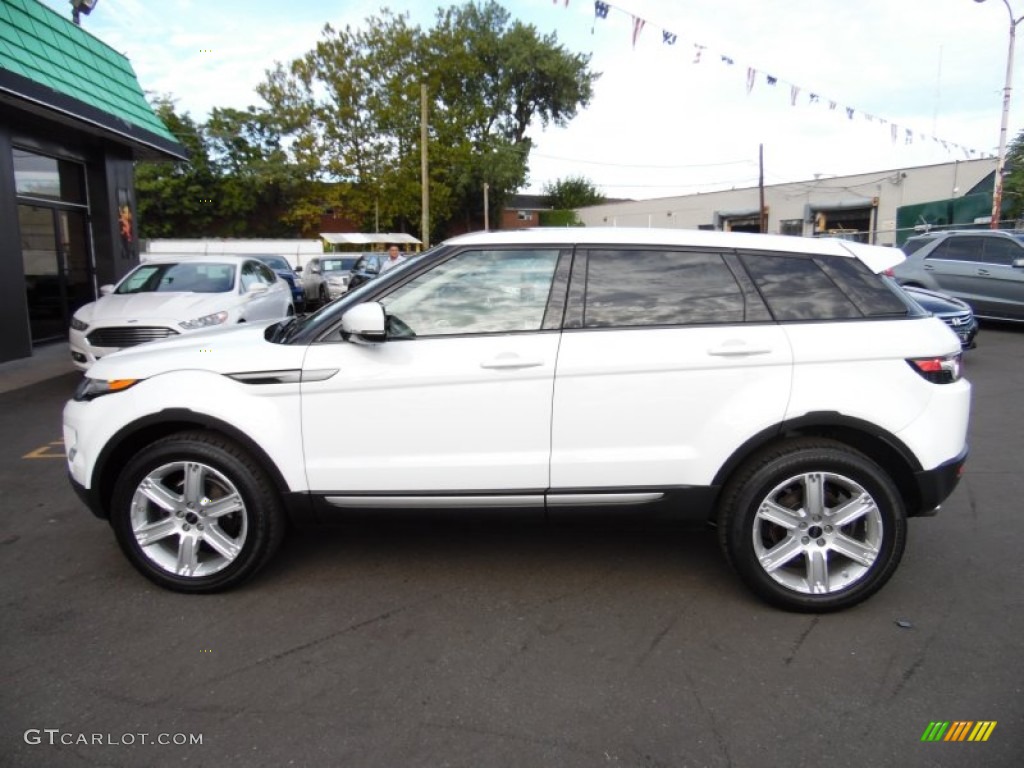 Fuji White 2012 Land Rover Range Rover Evoque Pure Exterior Photo #107298131