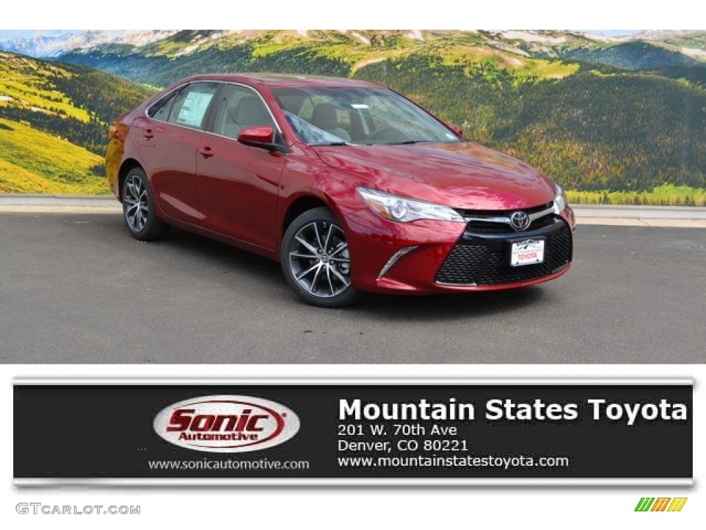 2016 Ruby Flare Pearl Toyota Camry XSE #107268251 | GTCarLot.com - Car Color Galleries