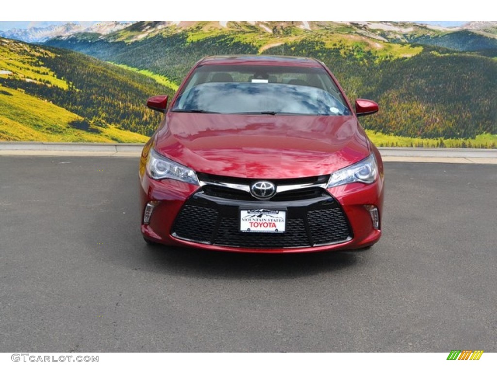 2016 Camry XSE - Ruby Flare Pearl / Ash photo #2
