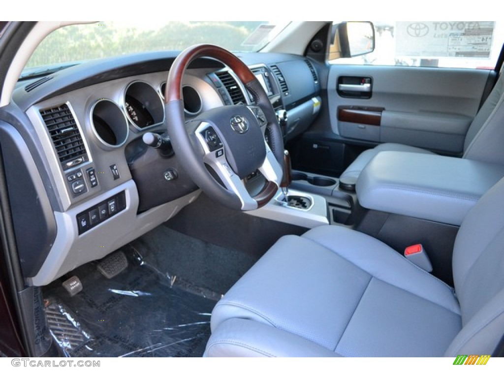 Gray Interior 2016 Toyota Sequoia Platinum 4x4 Photo #107299946