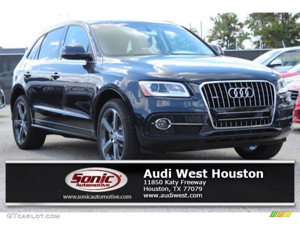 2016 Q5 3.0 TFSI Premium Plus quattro - Moonlight Blue Metallic / Pistachio Beige photo #1
