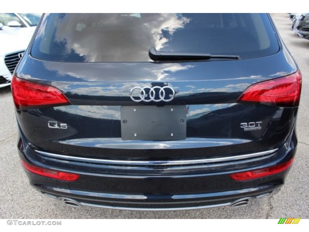 2016 Q5 3.0 TFSI Premium Plus quattro - Moonlight Blue Metallic / Pistachio Beige photo #7