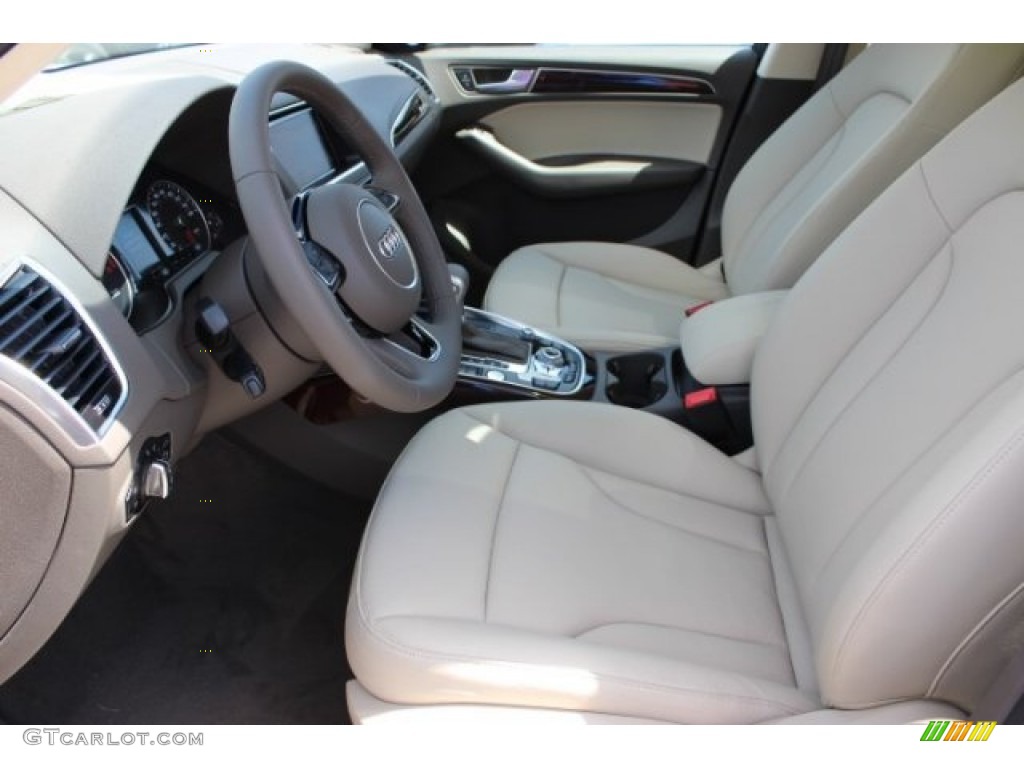 2016 Q5 3.0 TFSI Premium Plus quattro - Moonlight Blue Metallic / Pistachio Beige photo #15