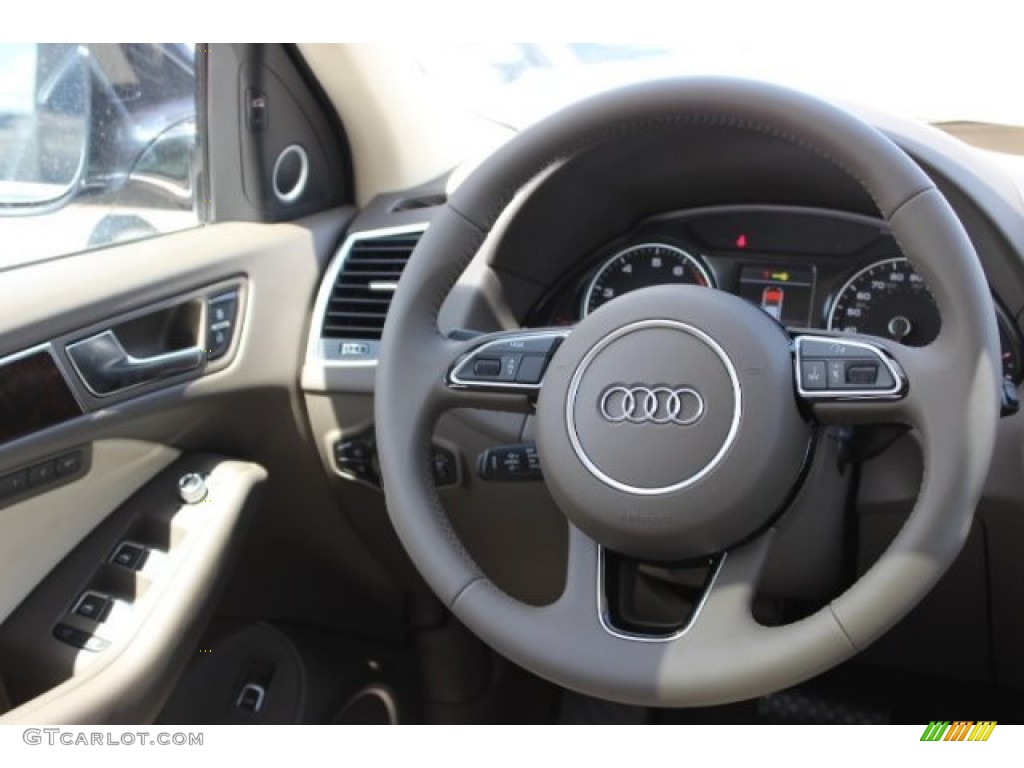 2016 Q5 3.0 TFSI Premium Plus quattro - Moonlight Blue Metallic / Pistachio Beige photo #36