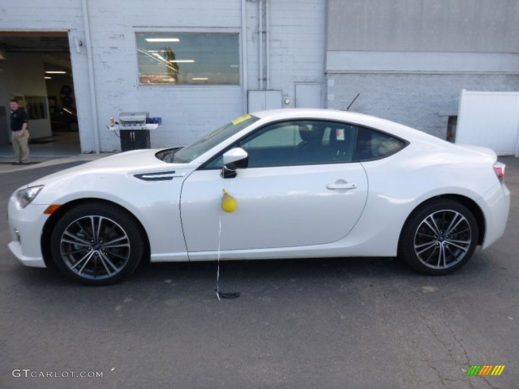 2014 BRZ Premium - Satin White Pearl / Black photo #2