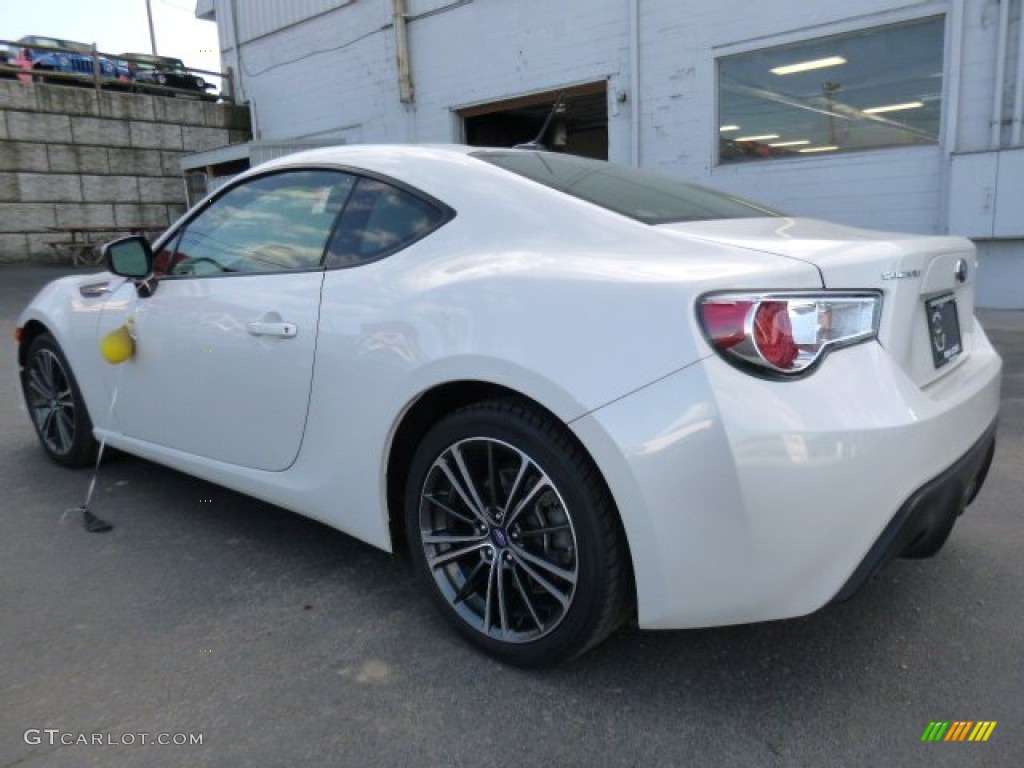 2014 BRZ Premium - Satin White Pearl / Black photo #3