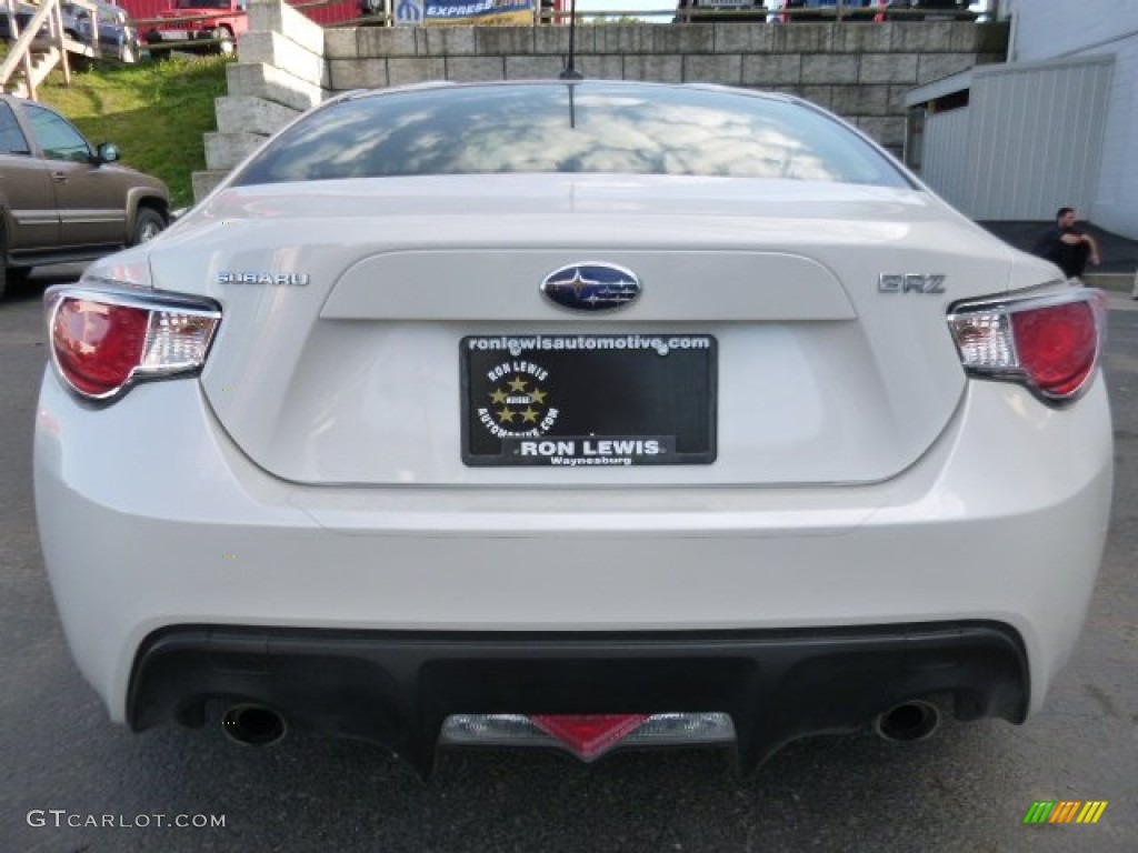 2014 BRZ Premium - Satin White Pearl / Black photo #4