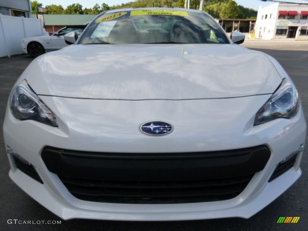 2014 BRZ Premium - Satin White Pearl / Black photo #8