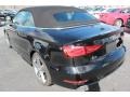 Mythos Black Metallic 2016 Audi A3 2.0 Premium Plus quattro Cabriolet Exterior