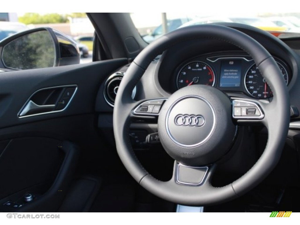 2016 Audi A3 2.0 Premium Plus quattro Cabriolet Steering Wheel Photos
