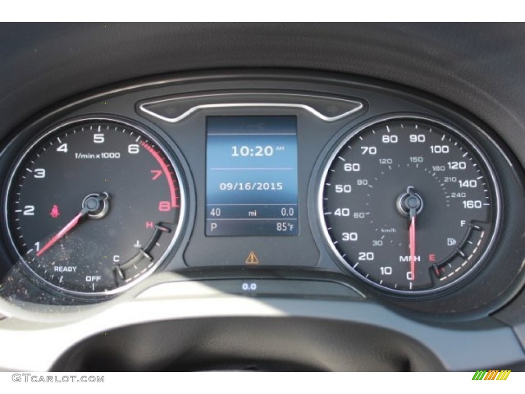 2016 Audi A3 2.0 Premium Plus quattro Cabriolet Gauges Photos