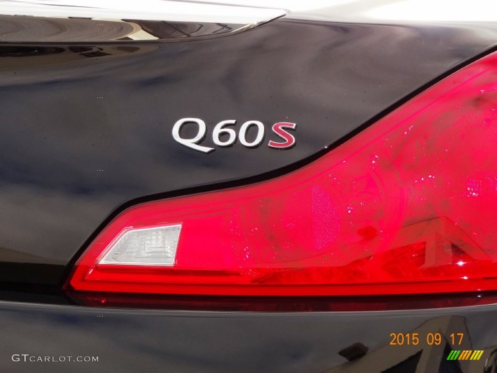 2014 Q60 S Coupe - Black Obsidian / Graphite photo #6