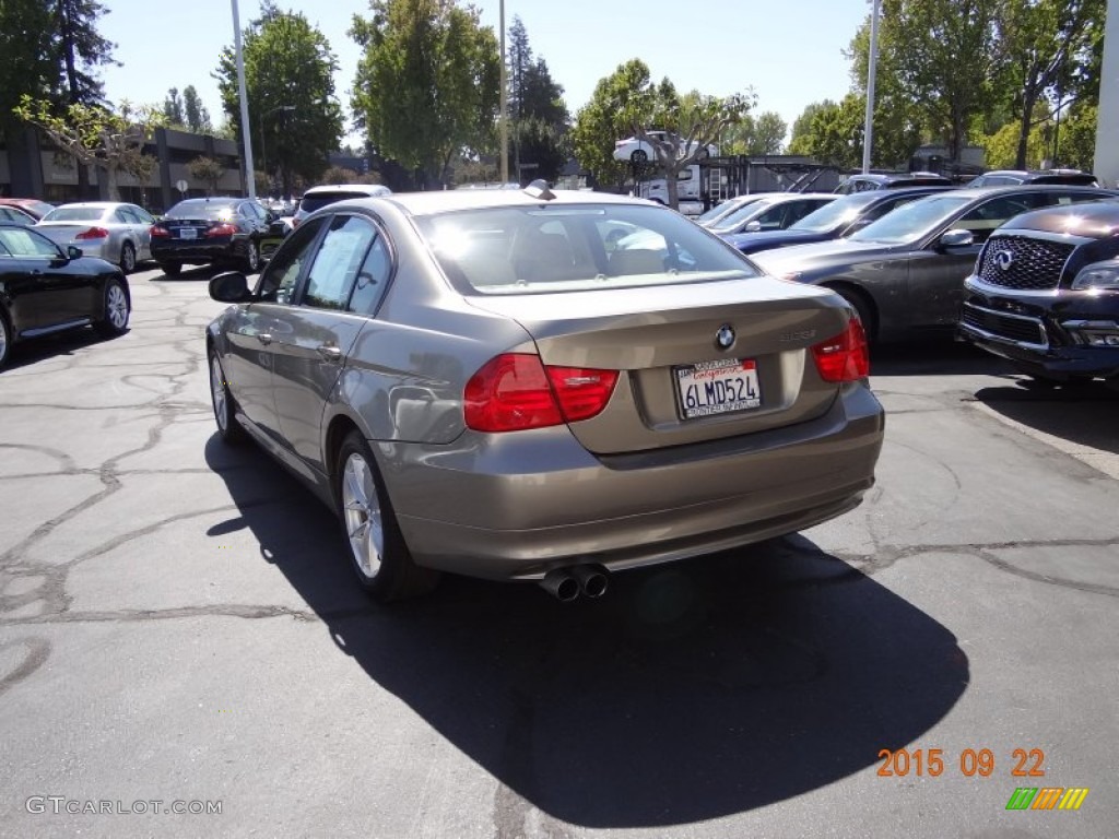 2010 3 Series 328i Sedan - Platinum Bronze Metallic / Beige photo #6