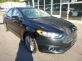 2014 Tuxedo Black Ford Fusion Titanium AWD  photo #2