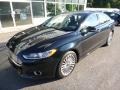 2014 Tuxedo Black Ford Fusion Titanium AWD  photo #9