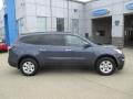 2014 Atlantis Blue Metallic Chevrolet Traverse LS  photo #2