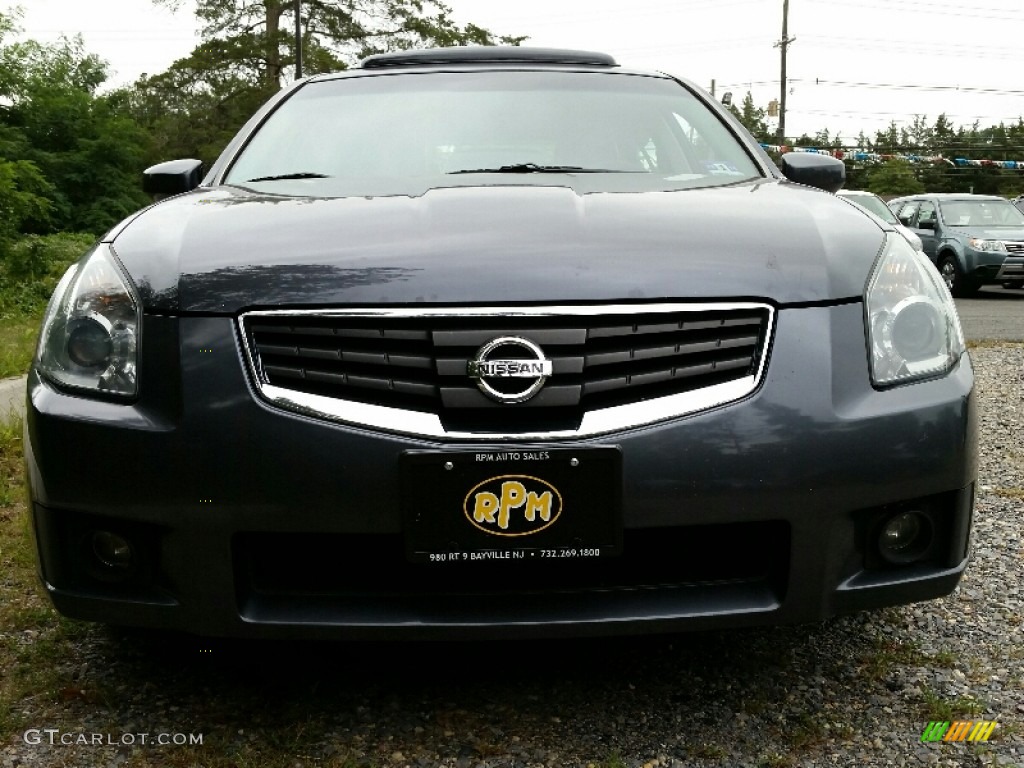 2007 Maxima 3.5 SL - Dark Slate Metallic / Charcoal photo #2