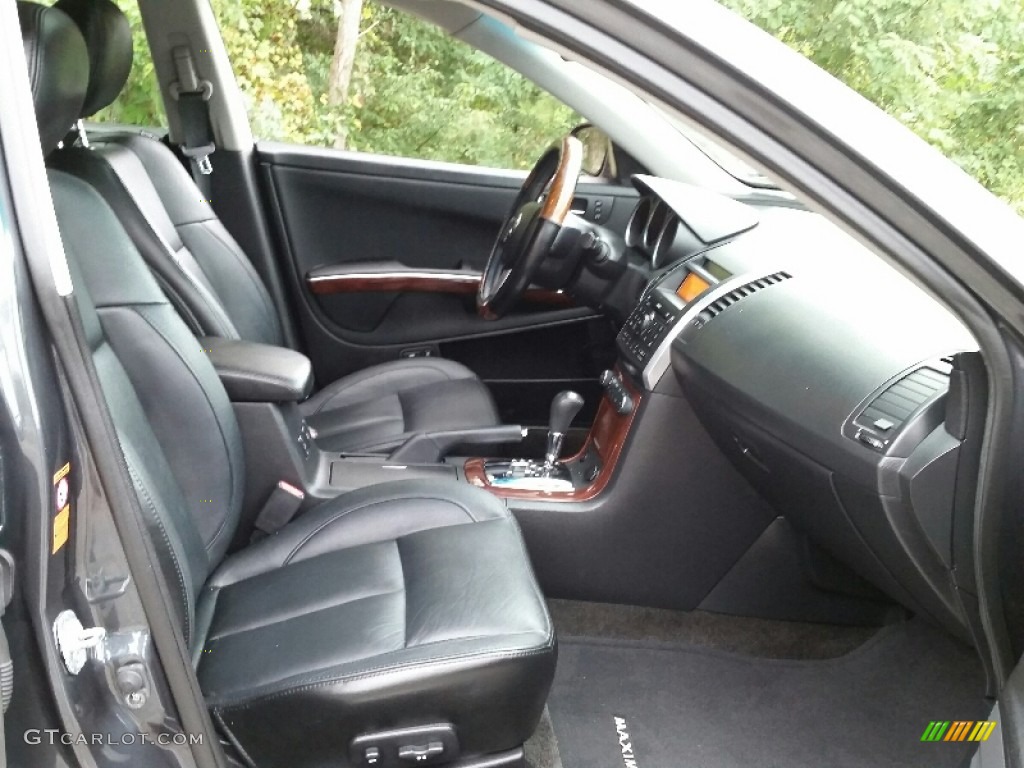 2007 Maxima 3.5 SL - Dark Slate Metallic / Charcoal photo #11