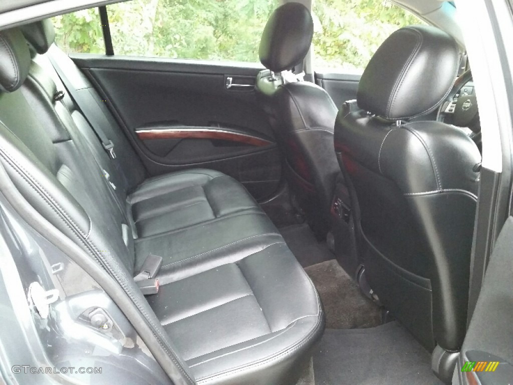 2007 Maxima 3.5 SL - Dark Slate Metallic / Charcoal photo #13
