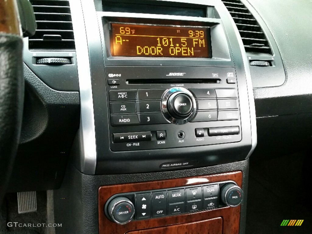 2007 Maxima 3.5 SL - Dark Slate Metallic / Charcoal photo #14