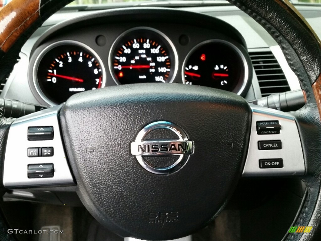 2007 Maxima 3.5 SL - Dark Slate Metallic / Charcoal photo #15