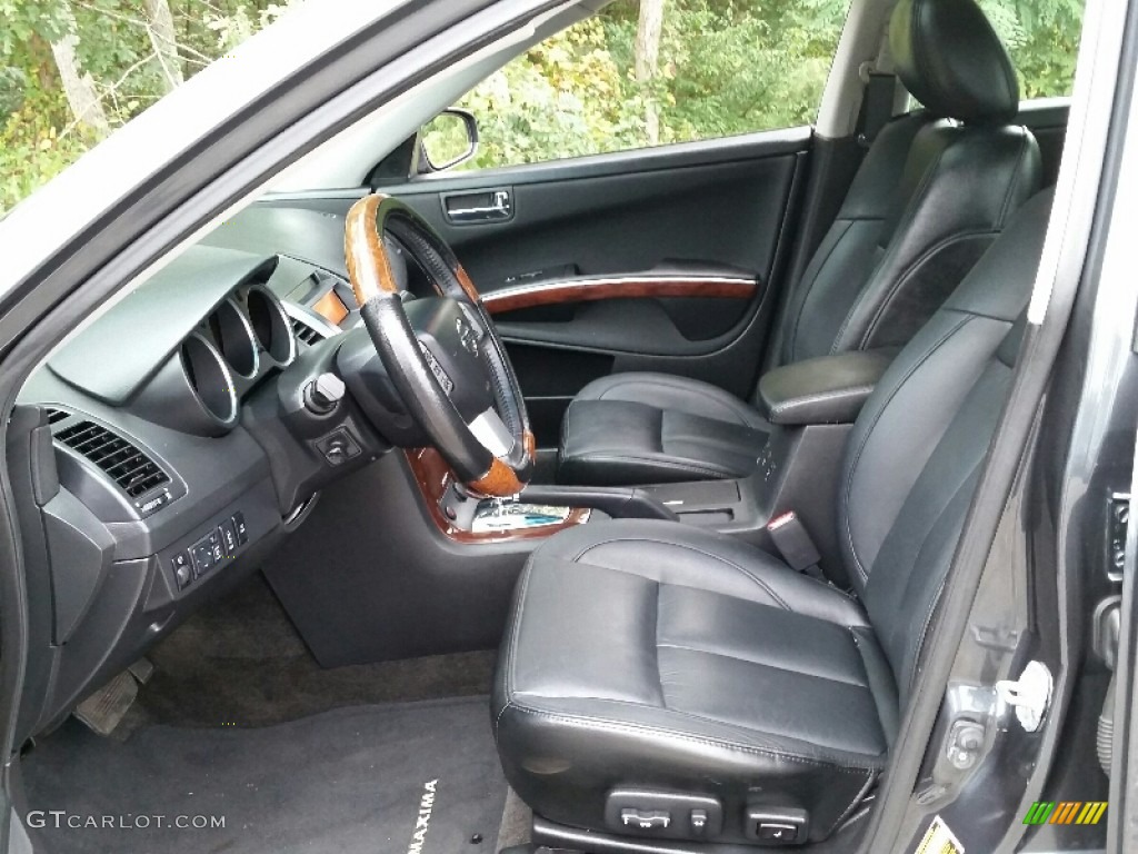 2007 Maxima 3.5 SL - Dark Slate Metallic / Charcoal photo #22