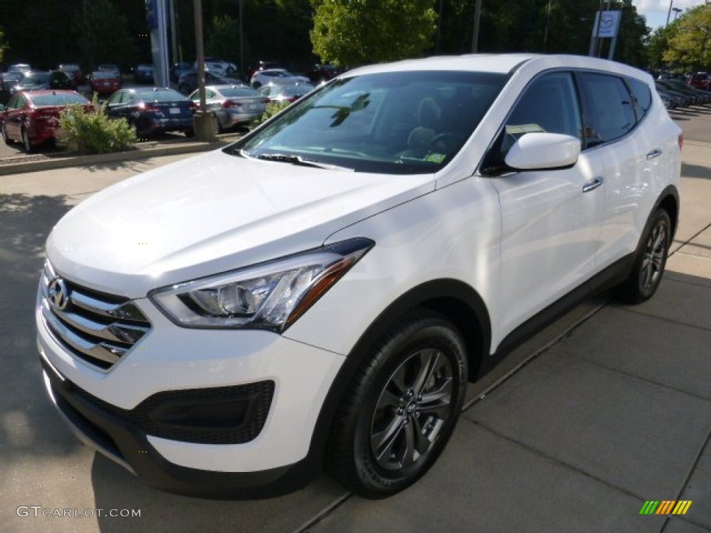 Frost White Pearl 2015 Hyundai Santa Fe Sport 2.4 AWD Exterior Photo #107310305