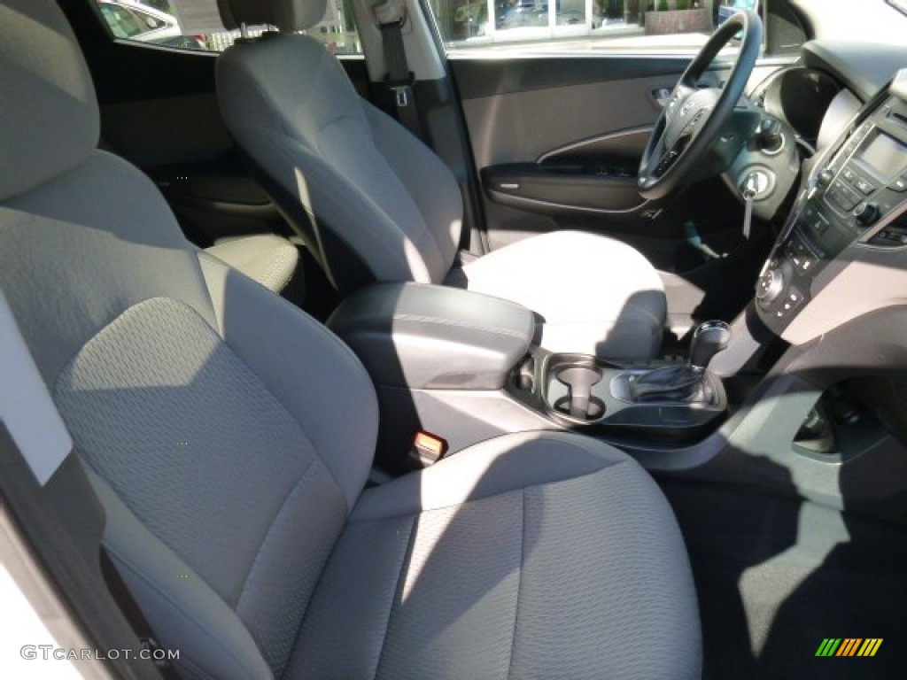 Gray Interior 2015 Hyundai Santa Fe Sport 2.4 AWD Photo #107310383
