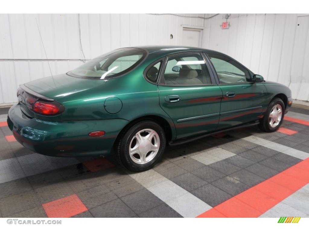 1999 Taurus SE - Spruce Green Metallic / Medium Prairie Tan photo #7