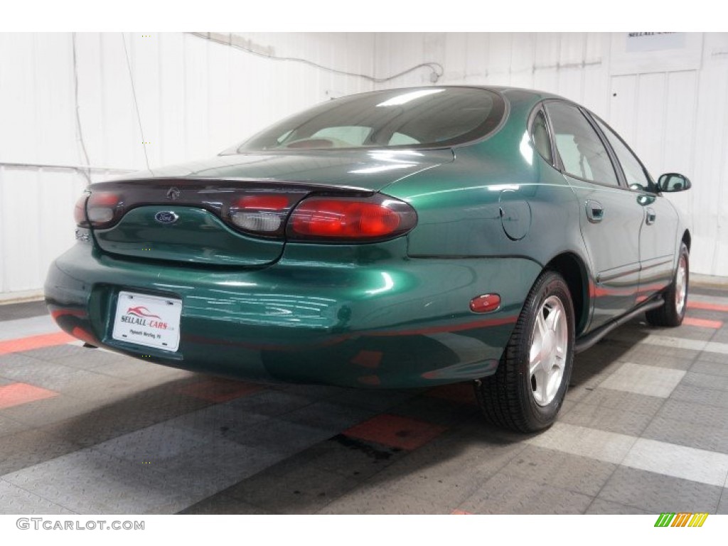 1999 Taurus SE - Spruce Green Metallic / Medium Prairie Tan photo #8