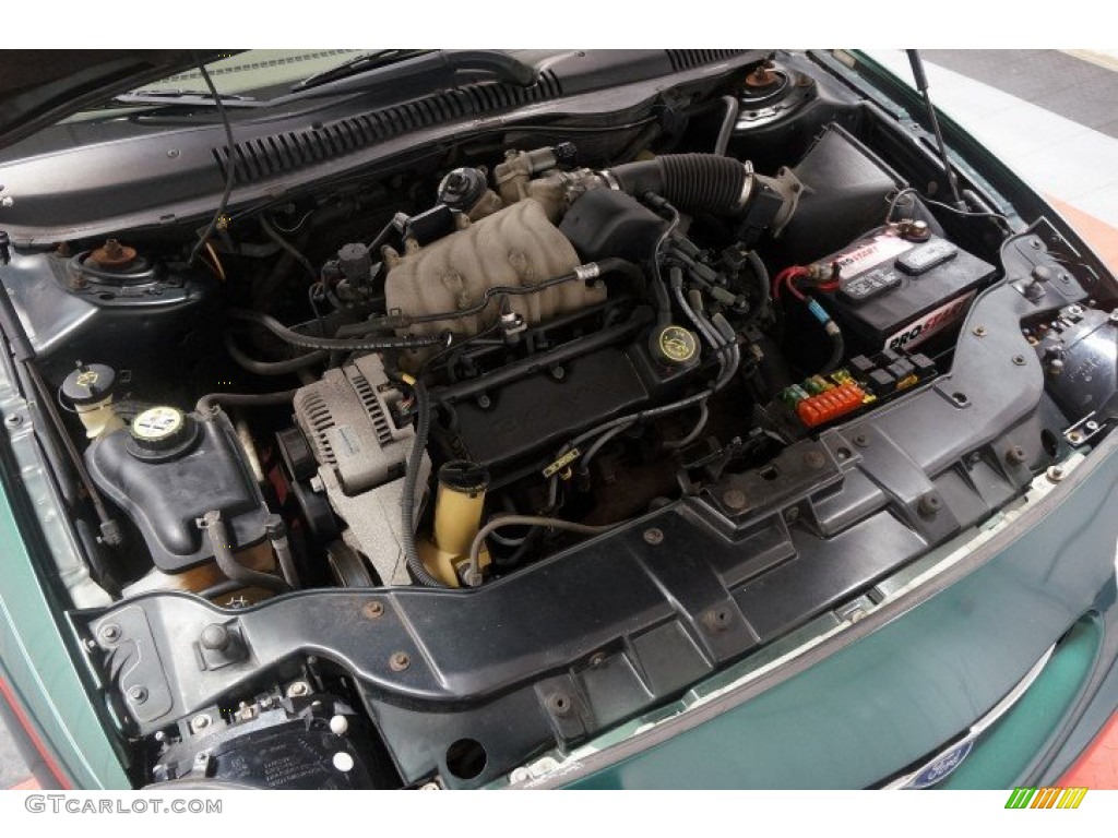 1999 Taurus SE - Spruce Green Metallic / Medium Prairie Tan photo #33