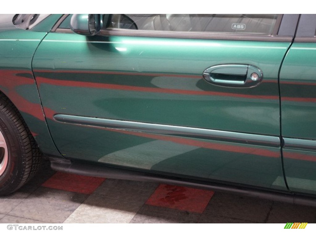 1999 Taurus SE - Spruce Green Metallic / Medium Prairie Tan photo #60