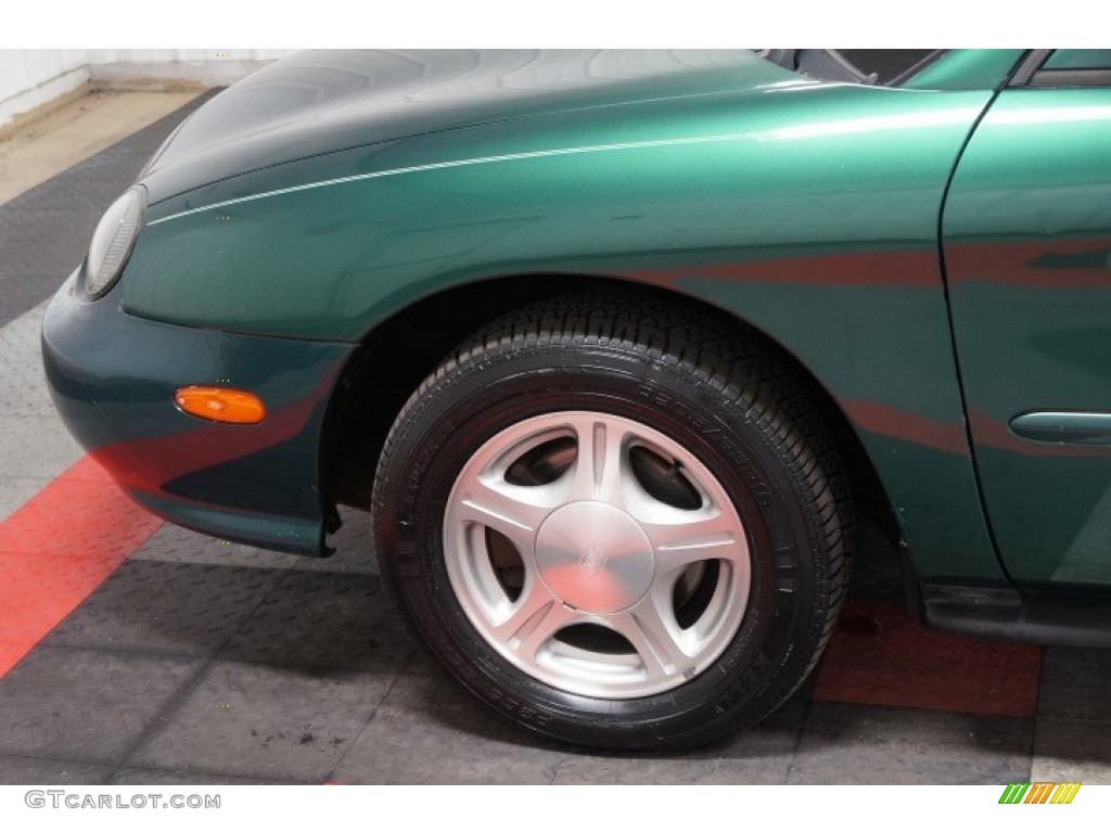 1999 Taurus SE - Spruce Green Metallic / Medium Prairie Tan photo #63