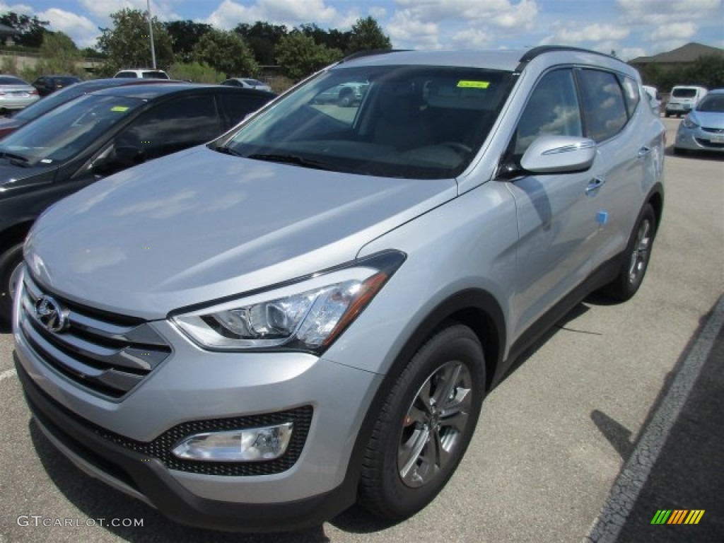 Sparkling Silver 2016 Hyundai Santa Fe Sport Standard Santa Fe Sport Model Exterior Photo #107313297