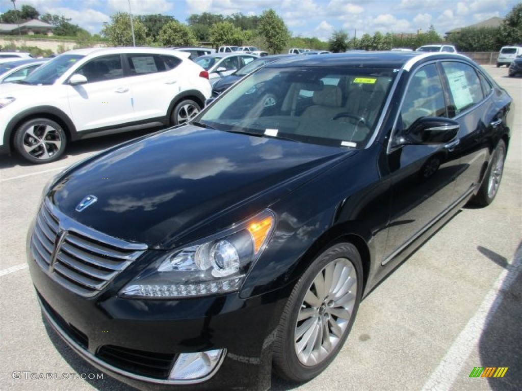 Caspian Black 2016 Hyundai Equus Signature Exterior Photo #107313557