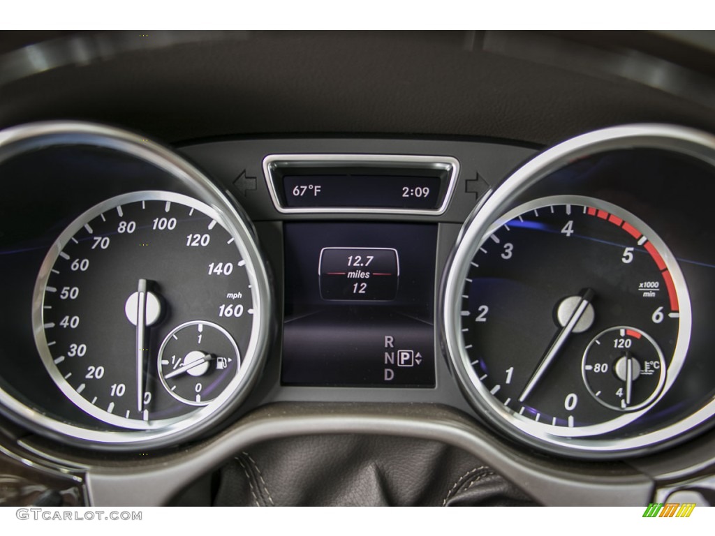 2016 Mercedes-Benz GL 450 4Matic Gauges Photo #107313695