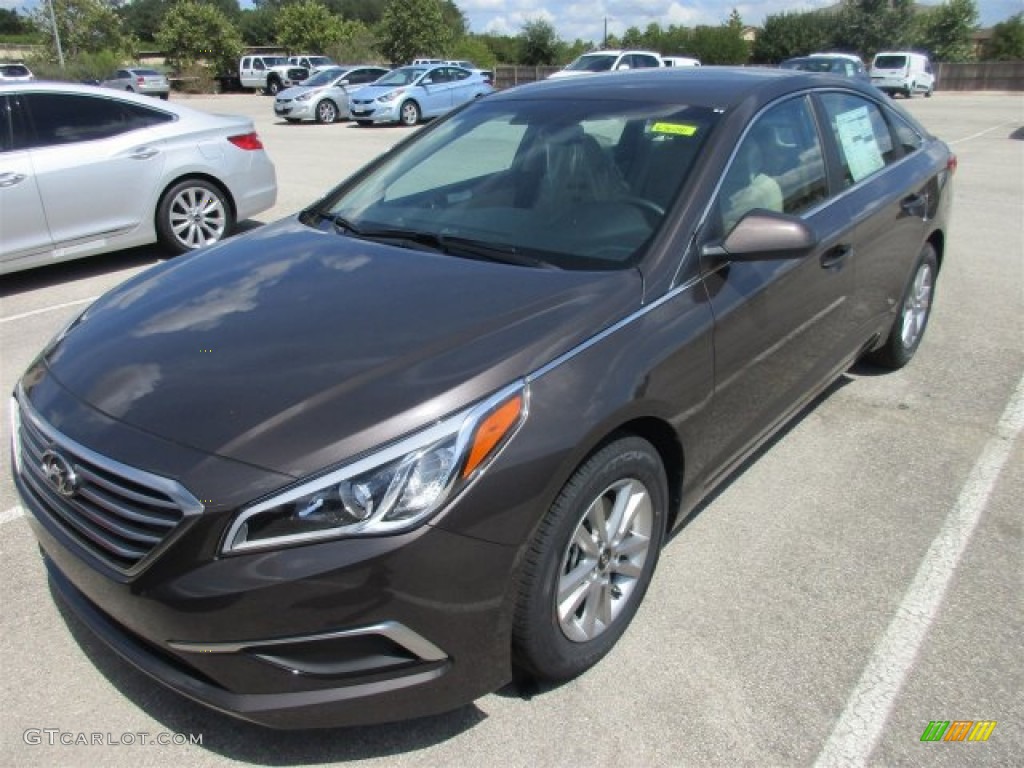 Dark Truffle 2016 Hyundai Sonata SE Exterior Photo #107313785