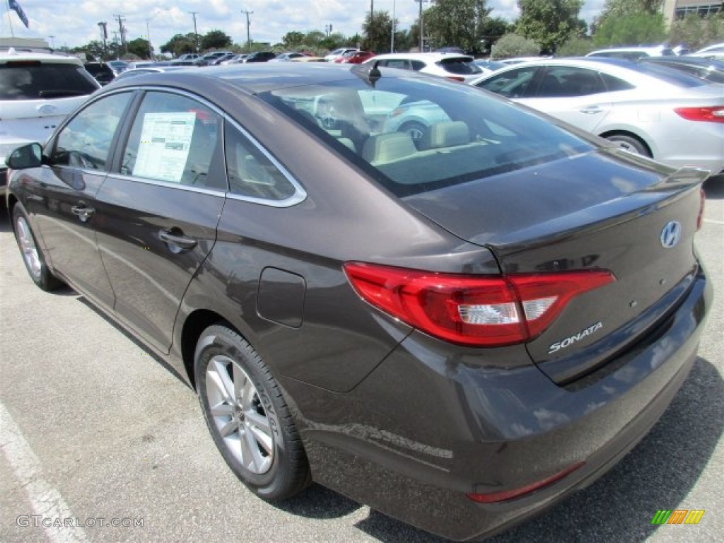 Dark Truffle 2016 Hyundai Sonata SE Exterior Photo #107313818